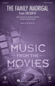 cover The Family Madrigal SATB choral sheet music cover